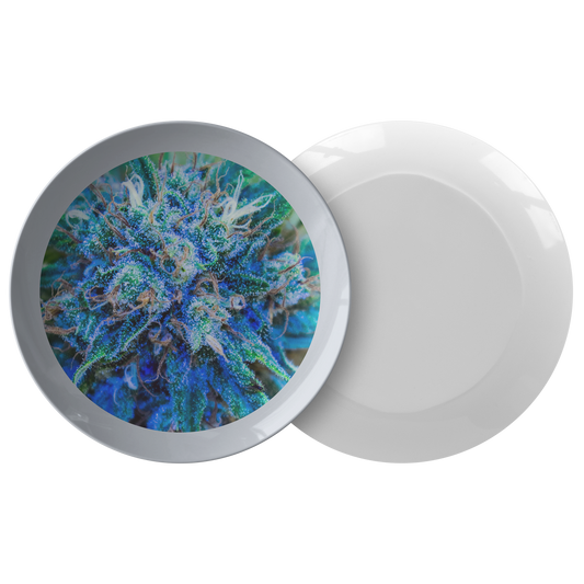 Catturare La Mia Attenzione Cannabis Plate- Grey