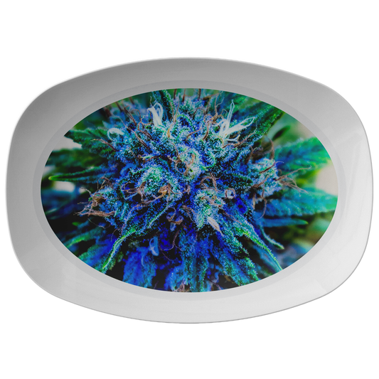 Catturare La Mia Attenzione Cannabis Platter- White