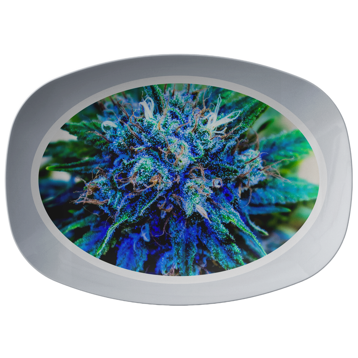 Catturare La Mia Attenzione Cannabis Platter- Grey