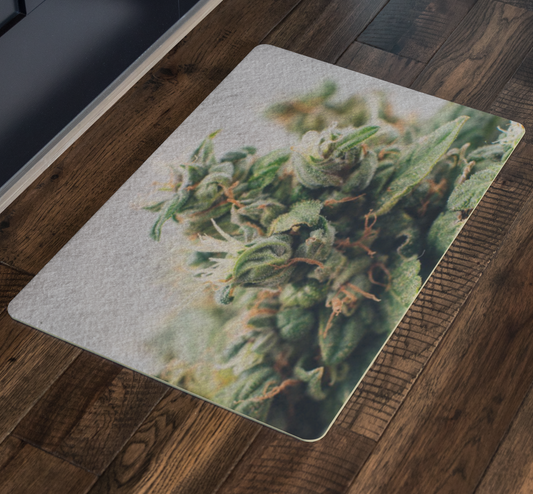 CannaBloom Cannabis Door Mat