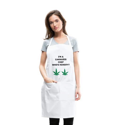 Adjustable Apron - white