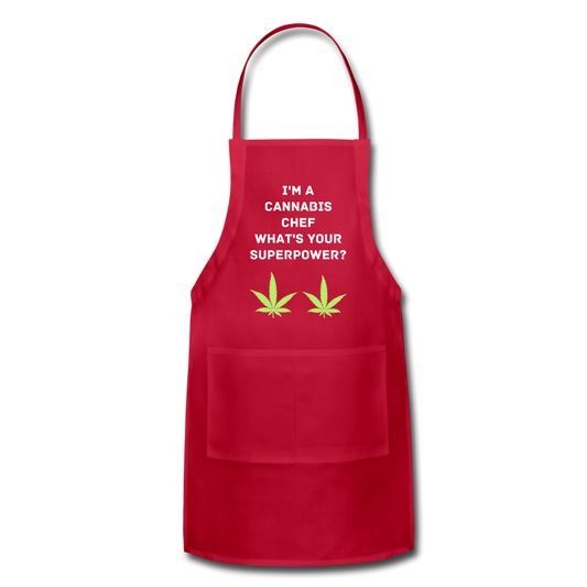 Adjustable Apron - red
