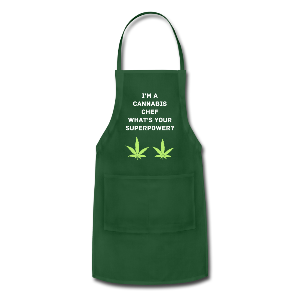 Adjustable Apron - forest green