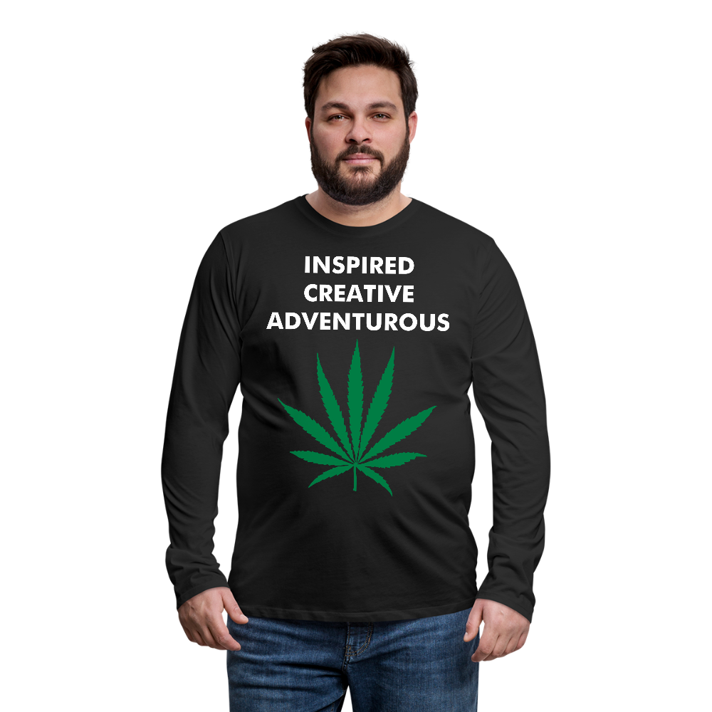Team Sativa Men's Premium Long Sleeve T-Shirt - black