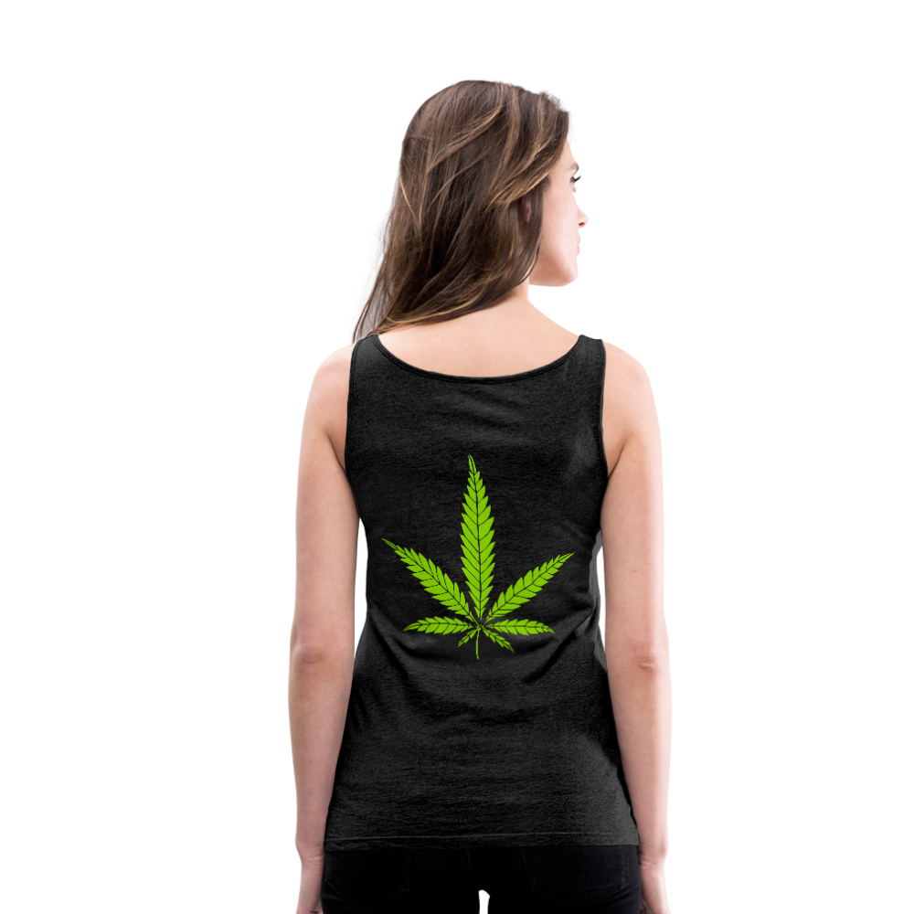 Mind Body Spirit Tank Top - charcoal gray