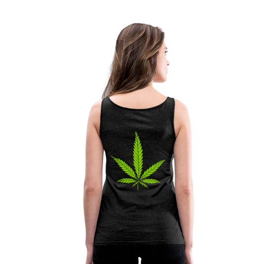 Mind Body Spirit Tank Top - charcoal gray