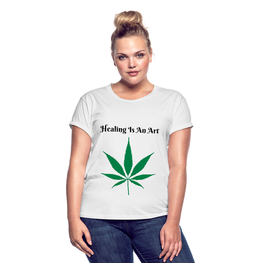 Women's Relaxed Fit T-Shirt - white