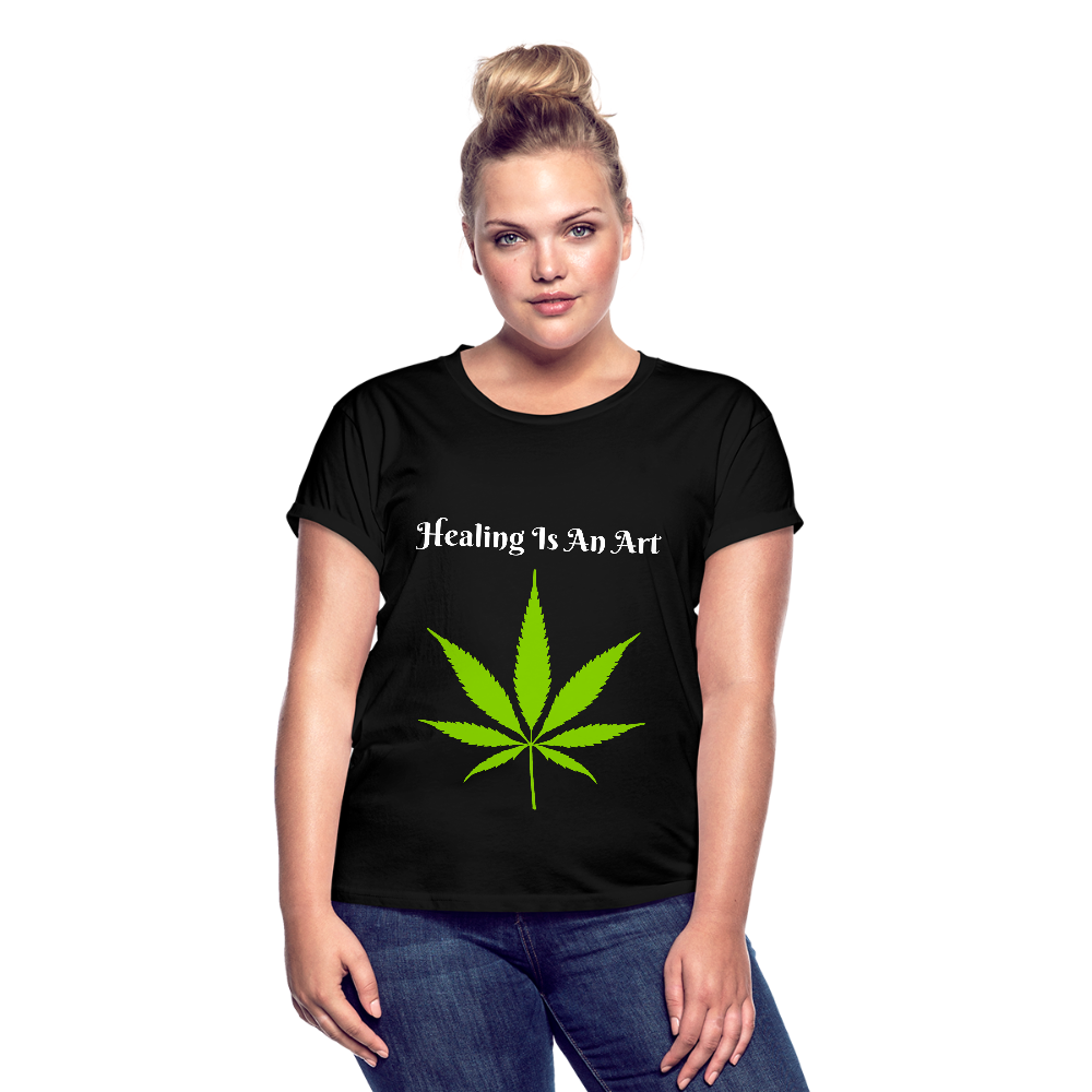 Women's Relaxed Fit T-Shirt - black