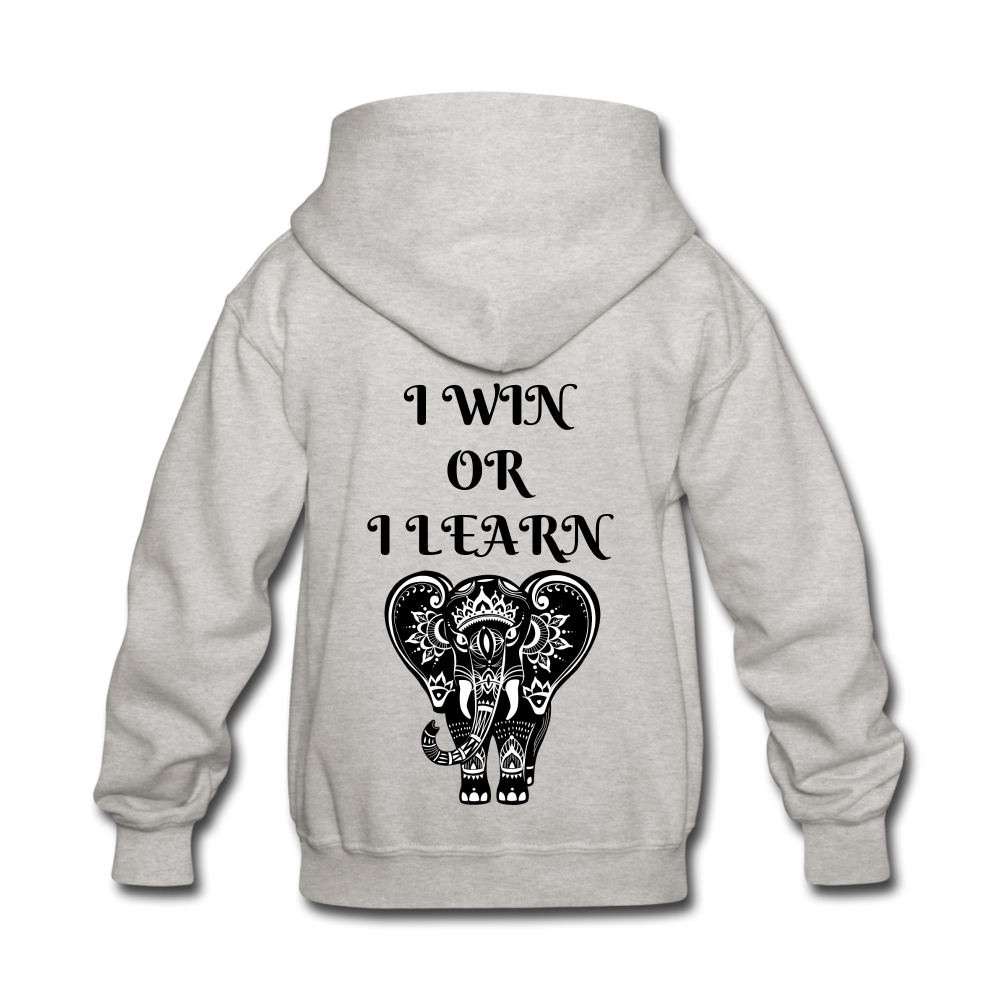 Kids' Hoodie - heather gray