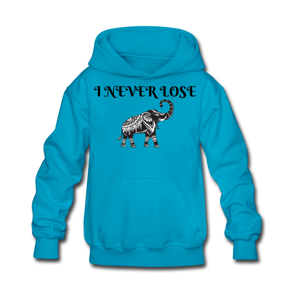 Kids' Hoodie - turquoise