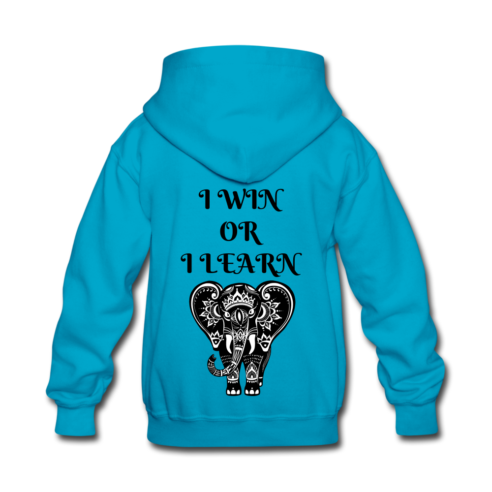 Kids' Hoodie - turquoise