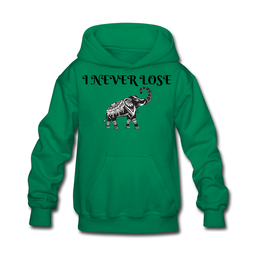 Kids' Hoodie - kelly green