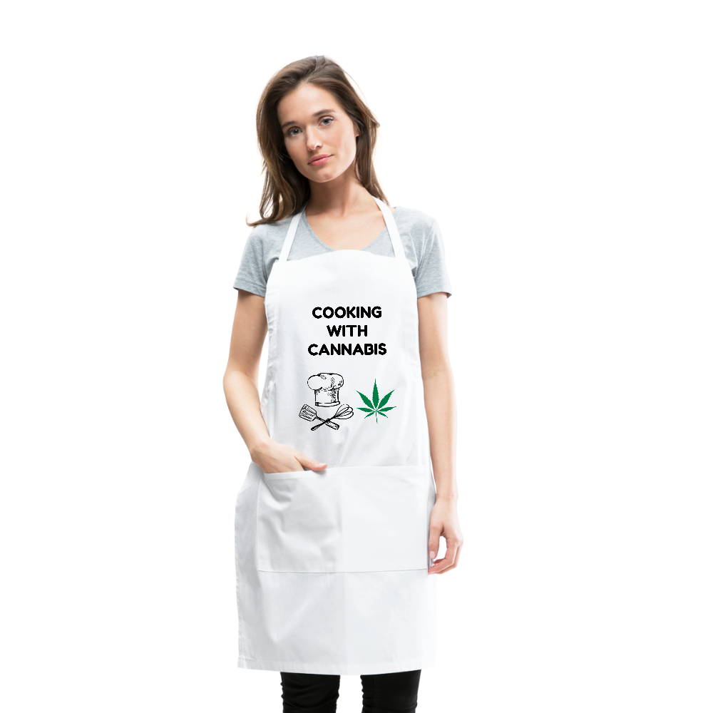 Adjustable Apron - white