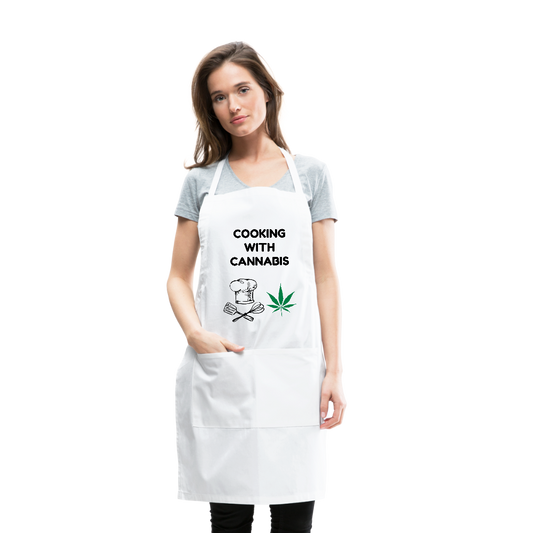 Adjustable Apron - white