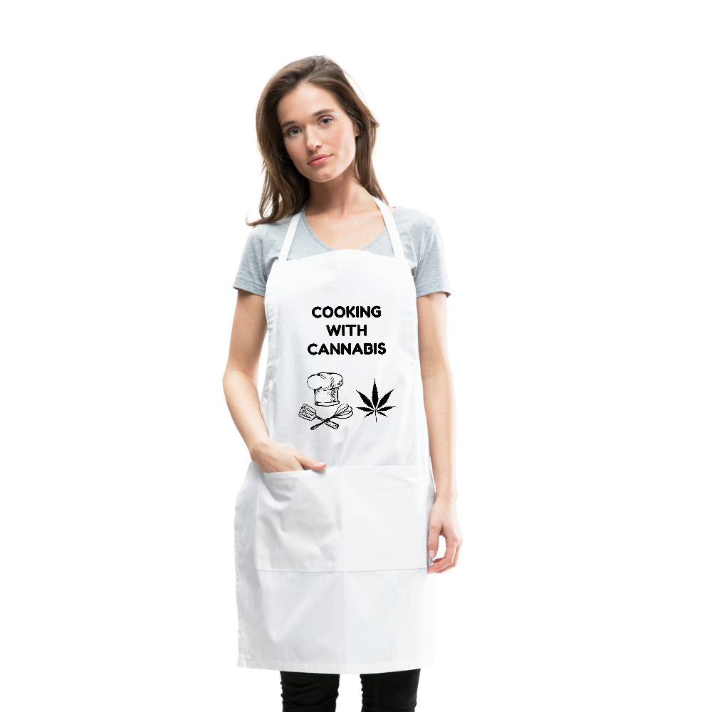 Adjustable Apron - white