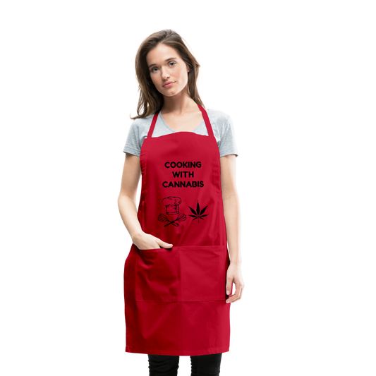 Adjustable Apron - red