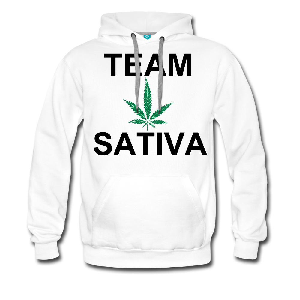 Team Sativa Men’s Hoodie - white