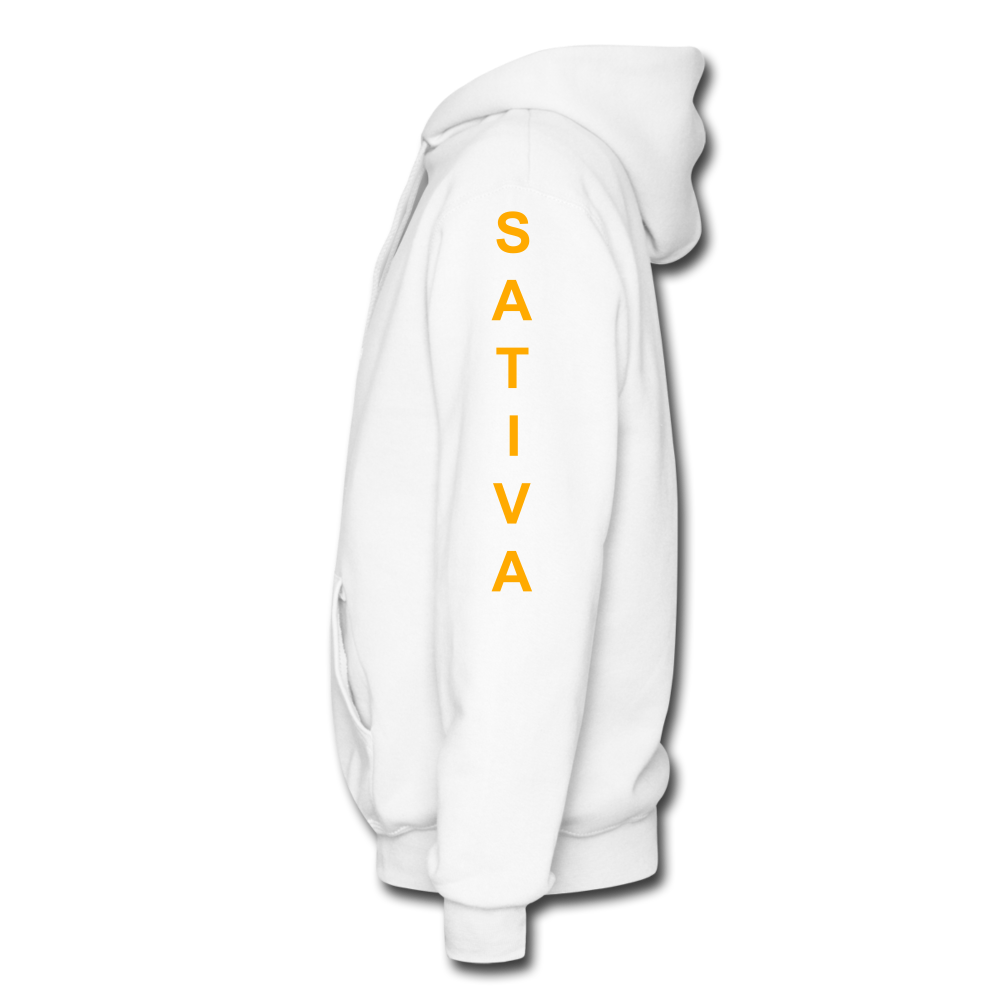 Team Sativa Men’s Hoodie - white