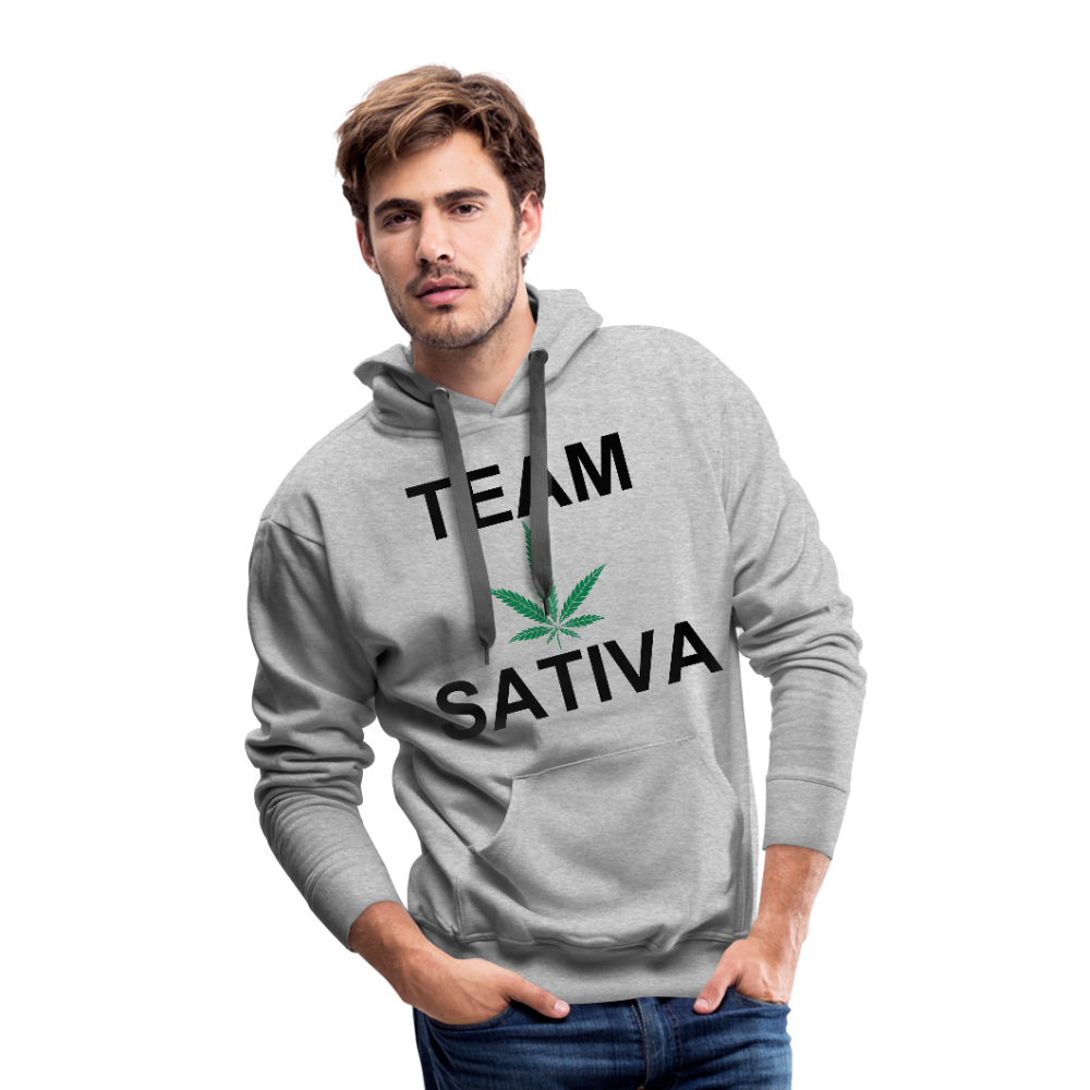 Team Sativa Men’s Hoodie - heather gray