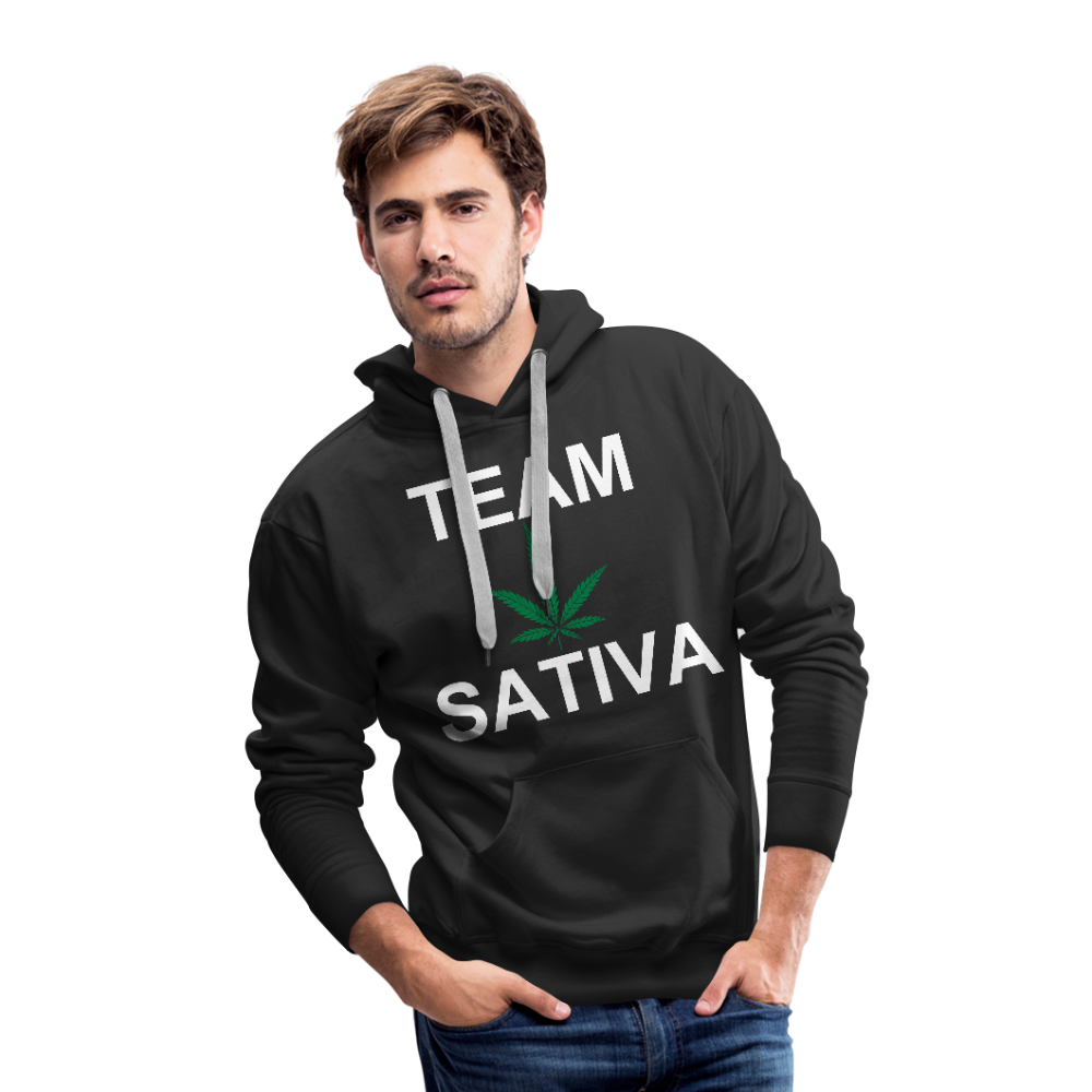 Team Sativa Men’s Hoodie - black