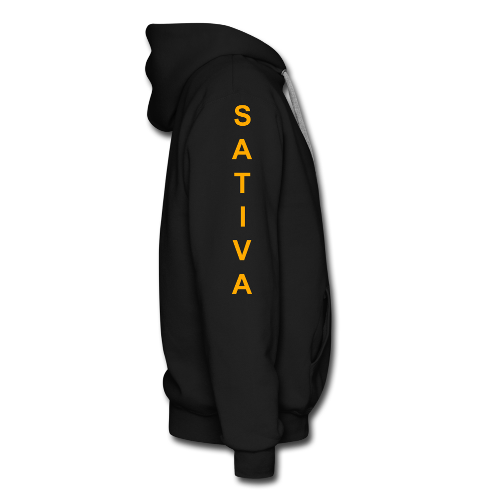Team Sativa Men’s Hoodie - black