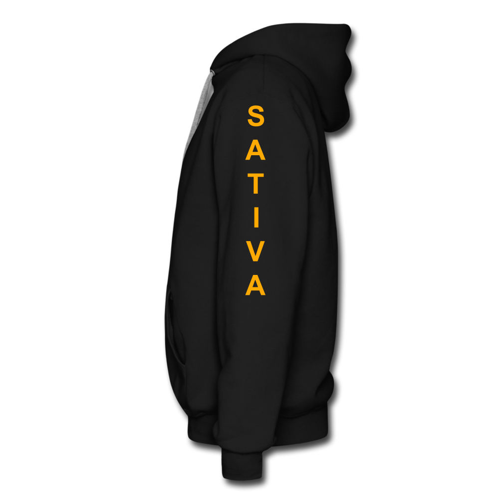 Team Sativa Men’s Hoodie - black