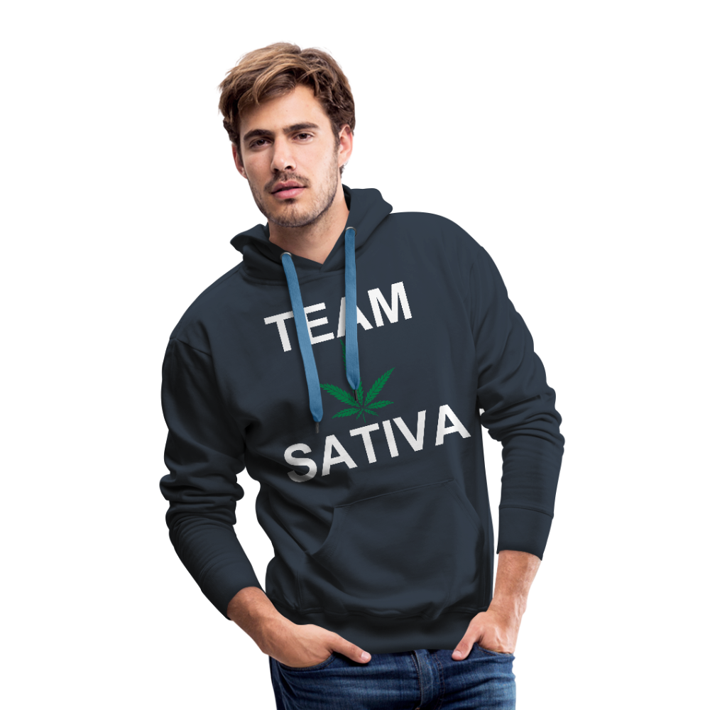 Team Sativa Men’s Hoodie - navy