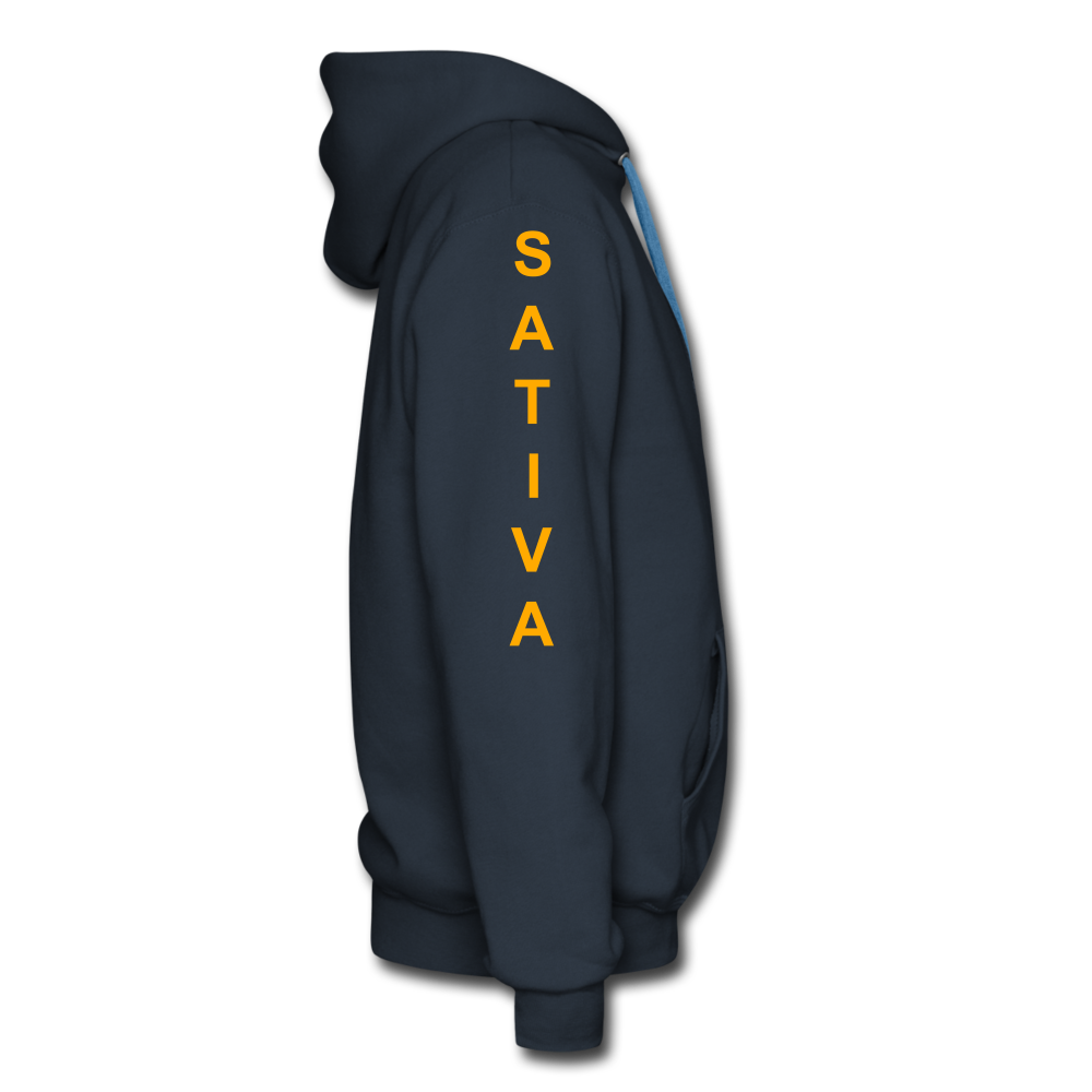 Team Sativa Men’s Hoodie - navy