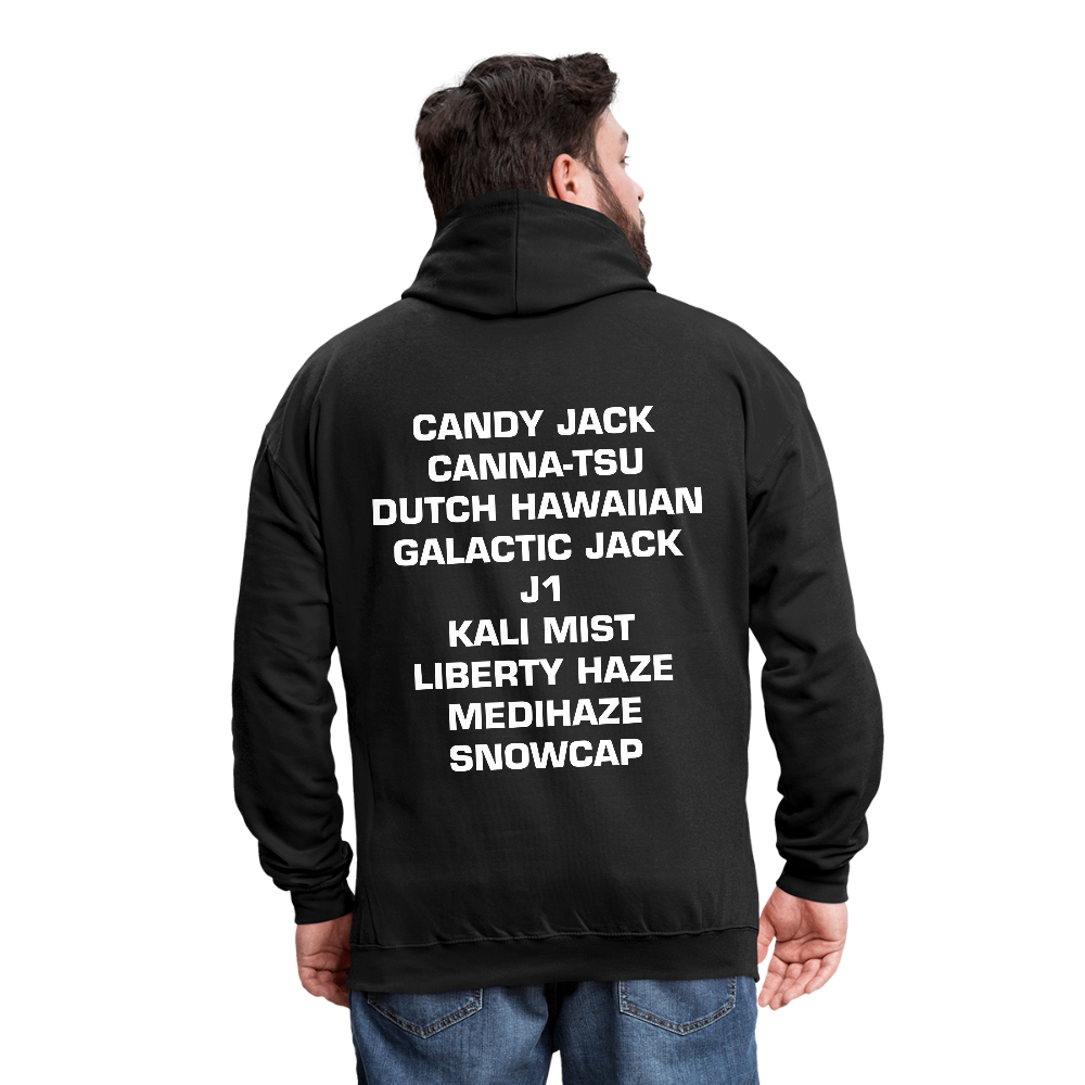 Contrast Hoodie - black/asphalt