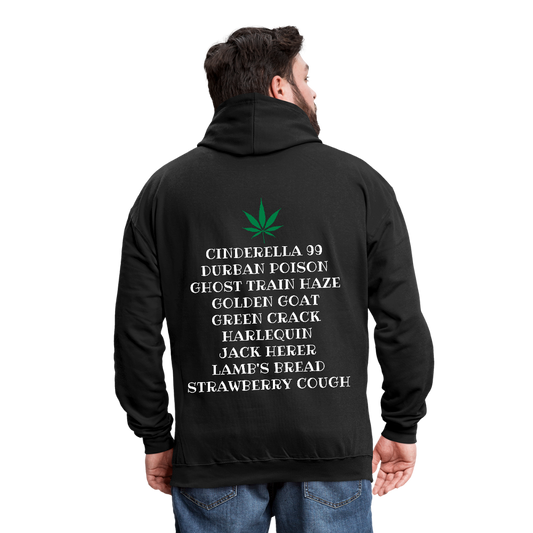 Contrast Hoodie - black/asphalt