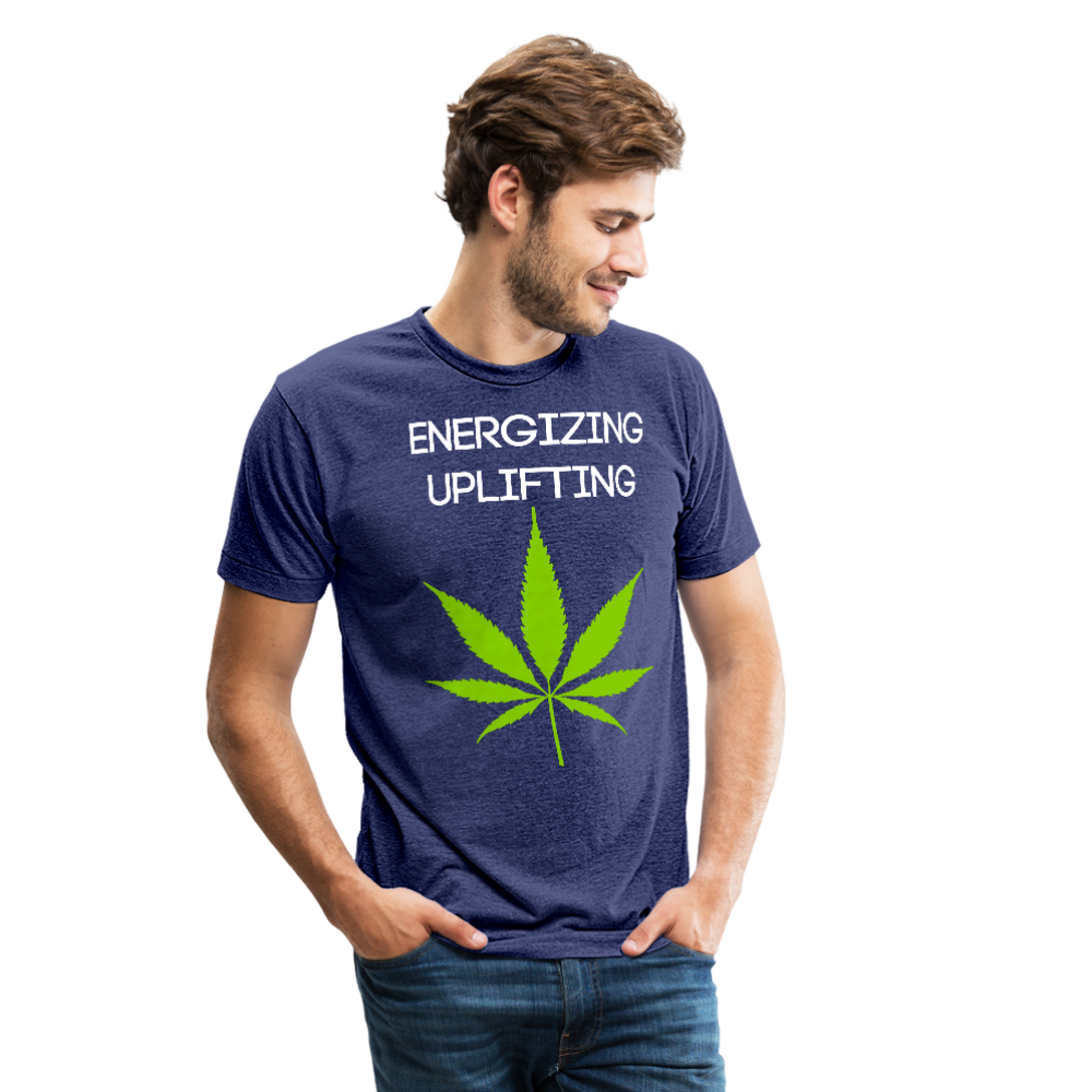 Unisex Tri-Blend T-Shirt - heather indigo
