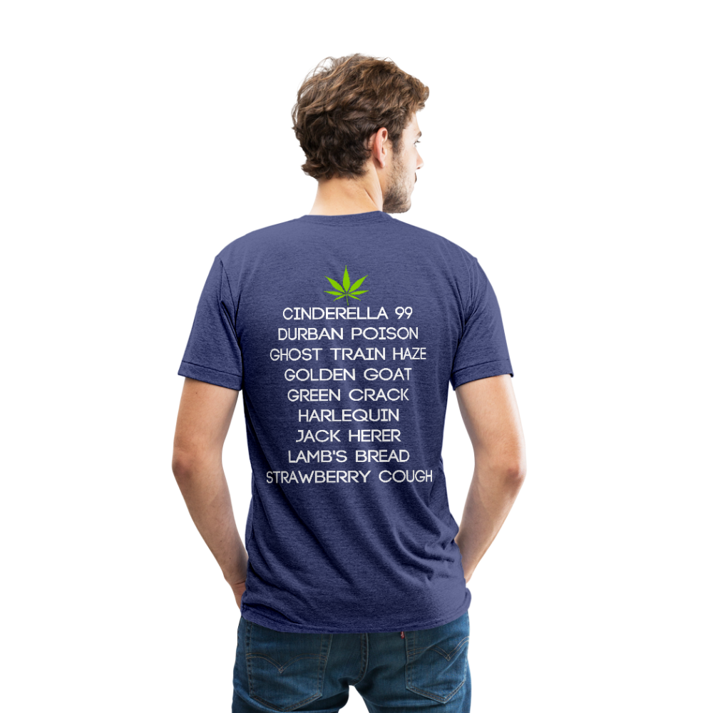 Unisex Tri-Blend T-Shirt - heather indigo
