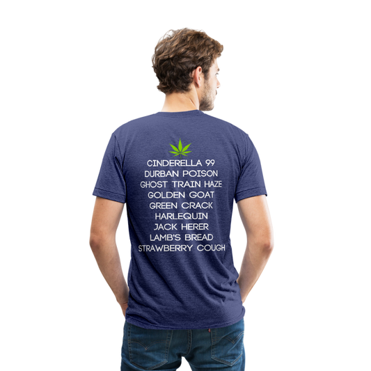 Unisex Tri-Blend T-Shirt - heather indigo