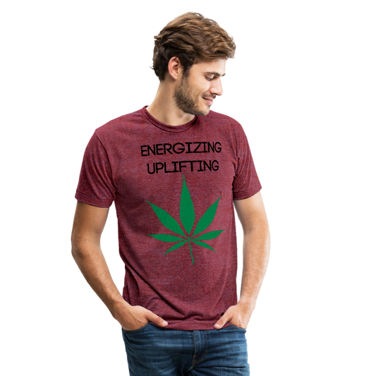 Unisex Tri-Blend T-Shirt - heather cranberry
