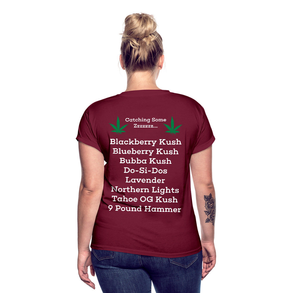 Women's Relaxed Fit T-Shirt - burgundy