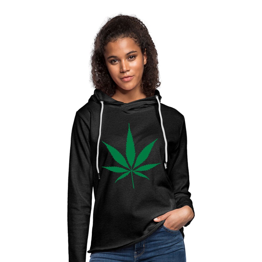 Unisex Lightweight Terry Hoodie - charcoal gray