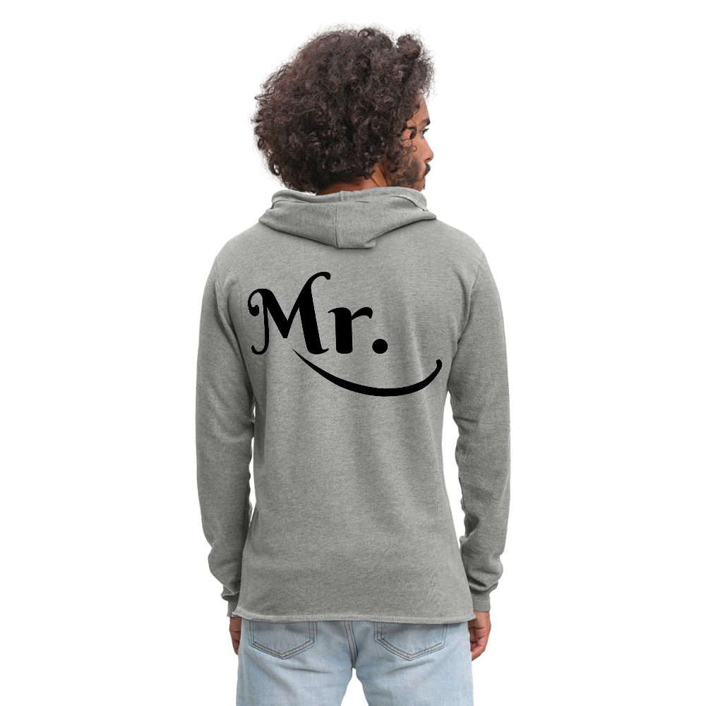 Mr.  Lightweight Terry Hoodie - heather gray