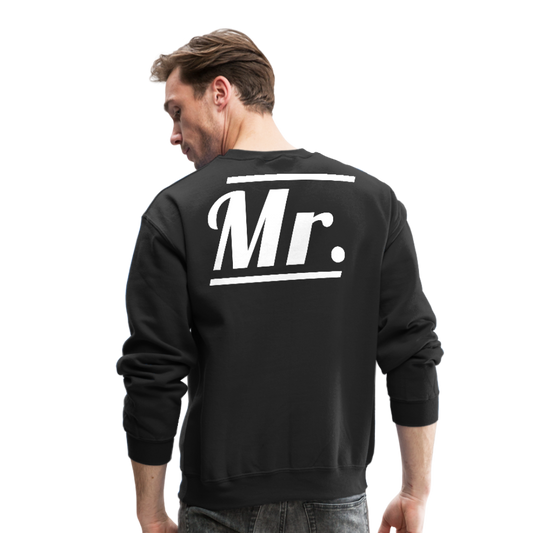Mr. Crewneck Sweatshirt - black