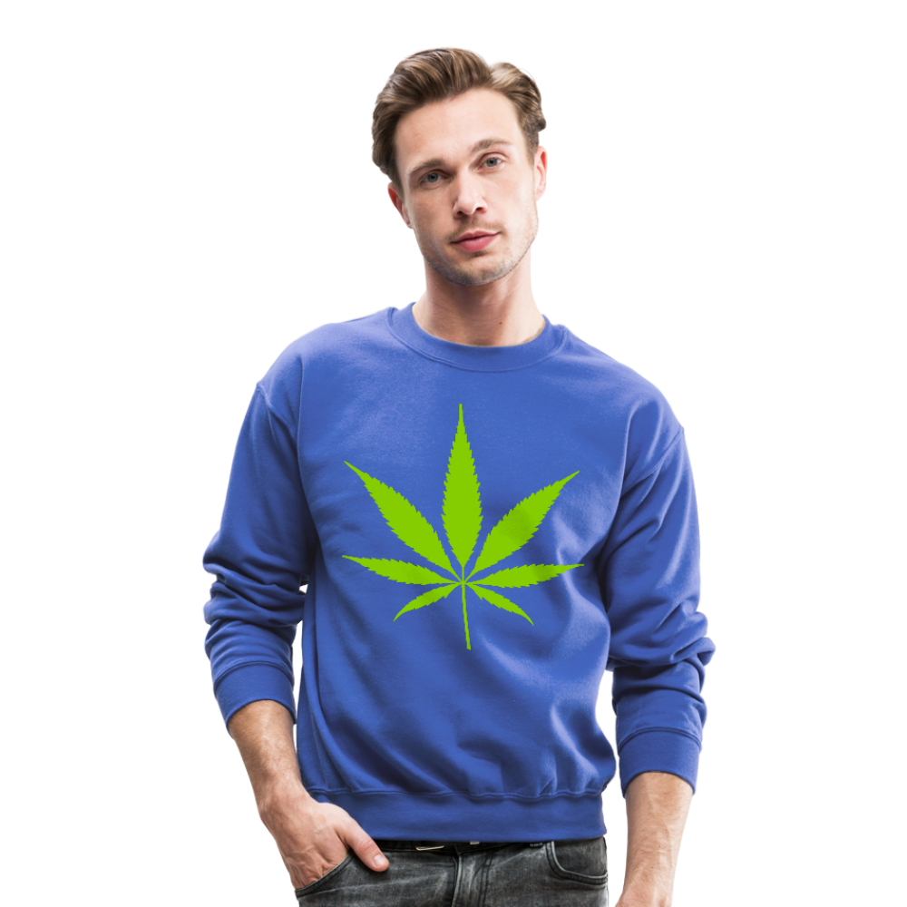 Mr. Crewneck Sweatshirt - royal blue