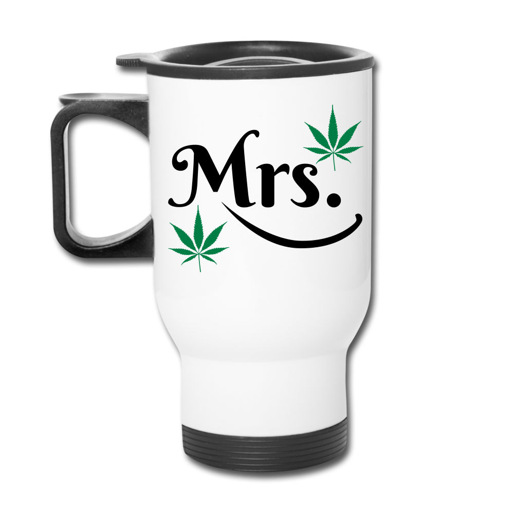 Travel Mug - white