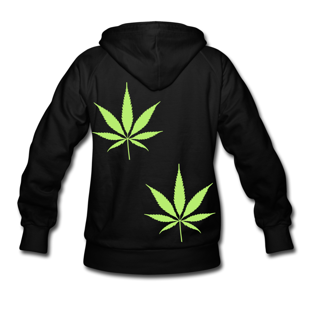 Cannabis Bride's Squad Women's Hoodie - black