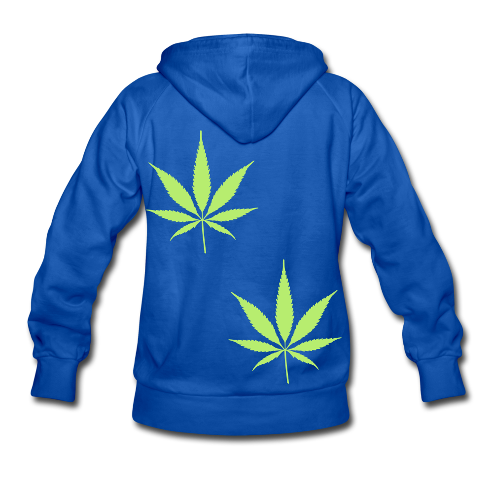 Cannabis Bride's Squad Women's Hoodie - royal blue