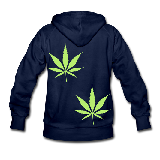 Cannabis Bride's Squad Women's Hoodie - navy
