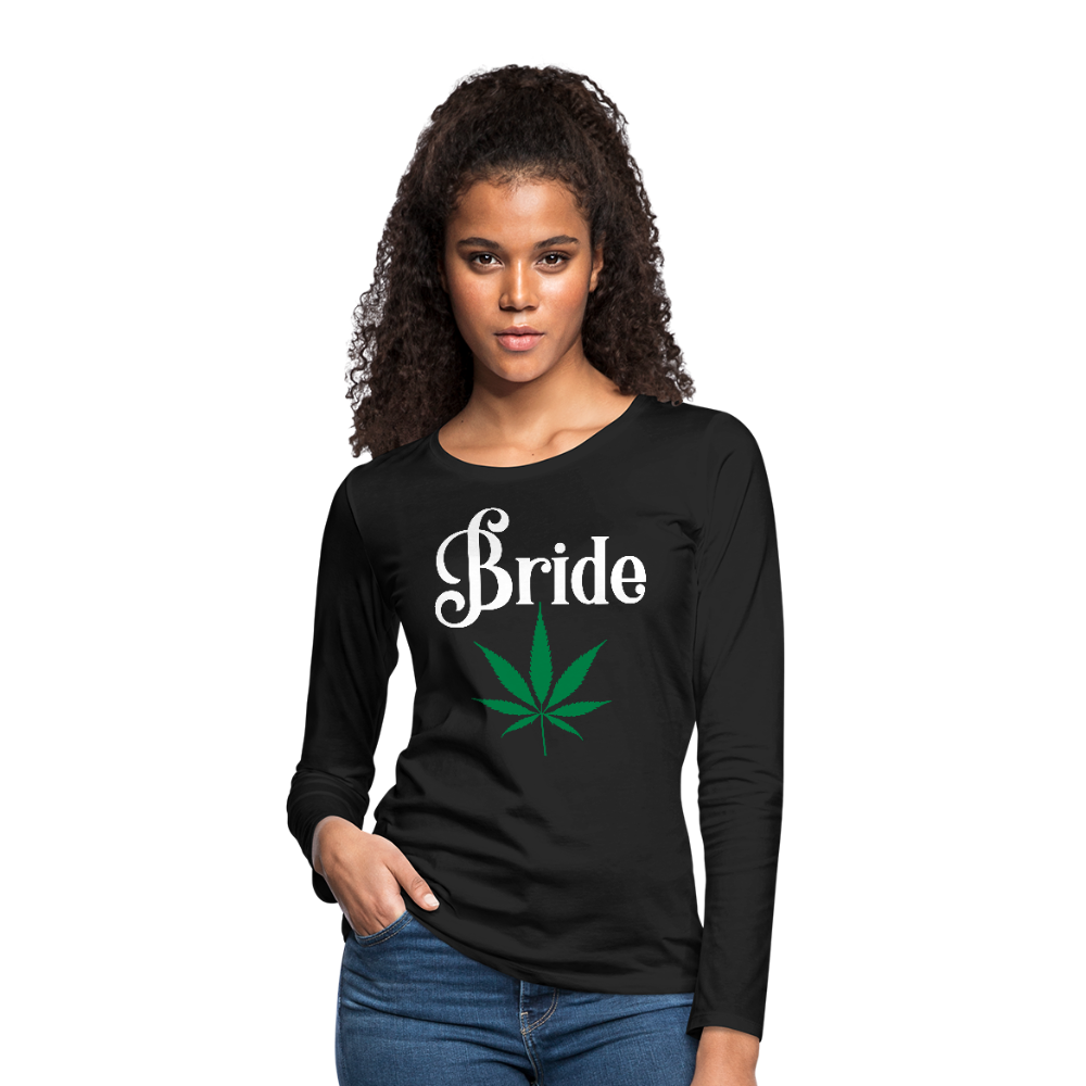 Women's Premium Long Sleeve T-Shirt - black