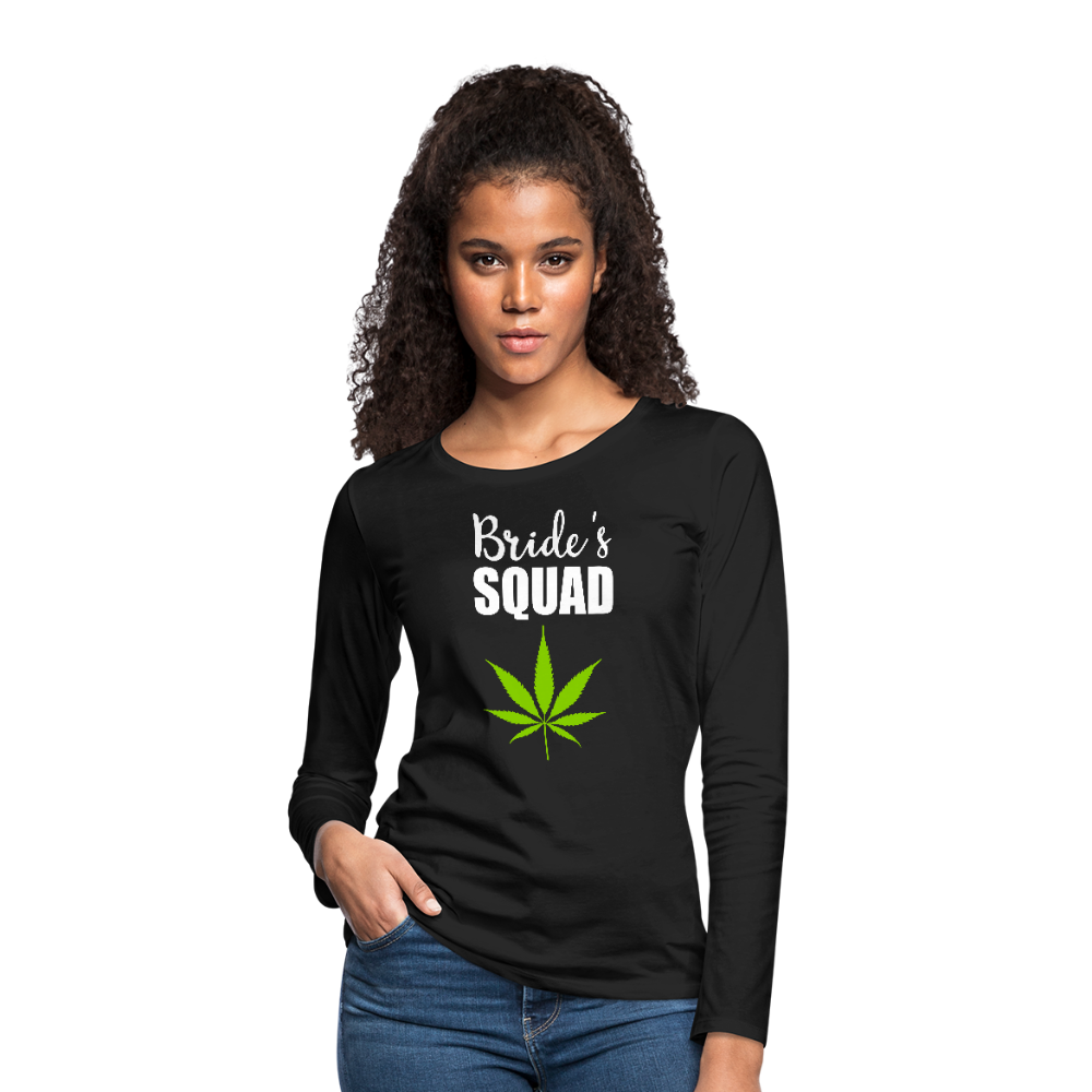 Women's Premium Long Sleeve T-Shirt - black