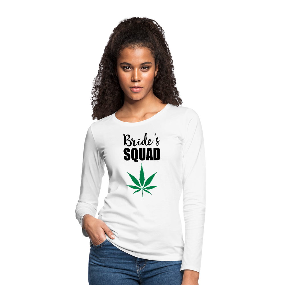 Women's Premium Long Sleeve T-Shirt - white