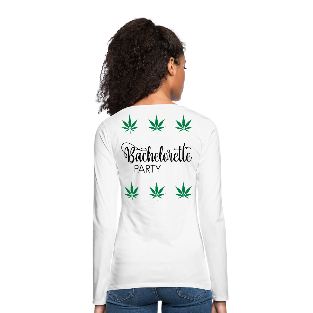 Women's Premium Long Sleeve T-Shirt - white