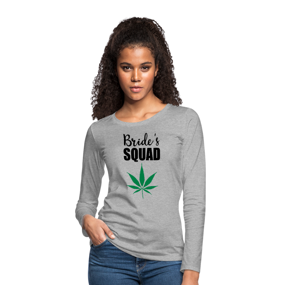 Women's Premium Long Sleeve T-Shirt - heather gray