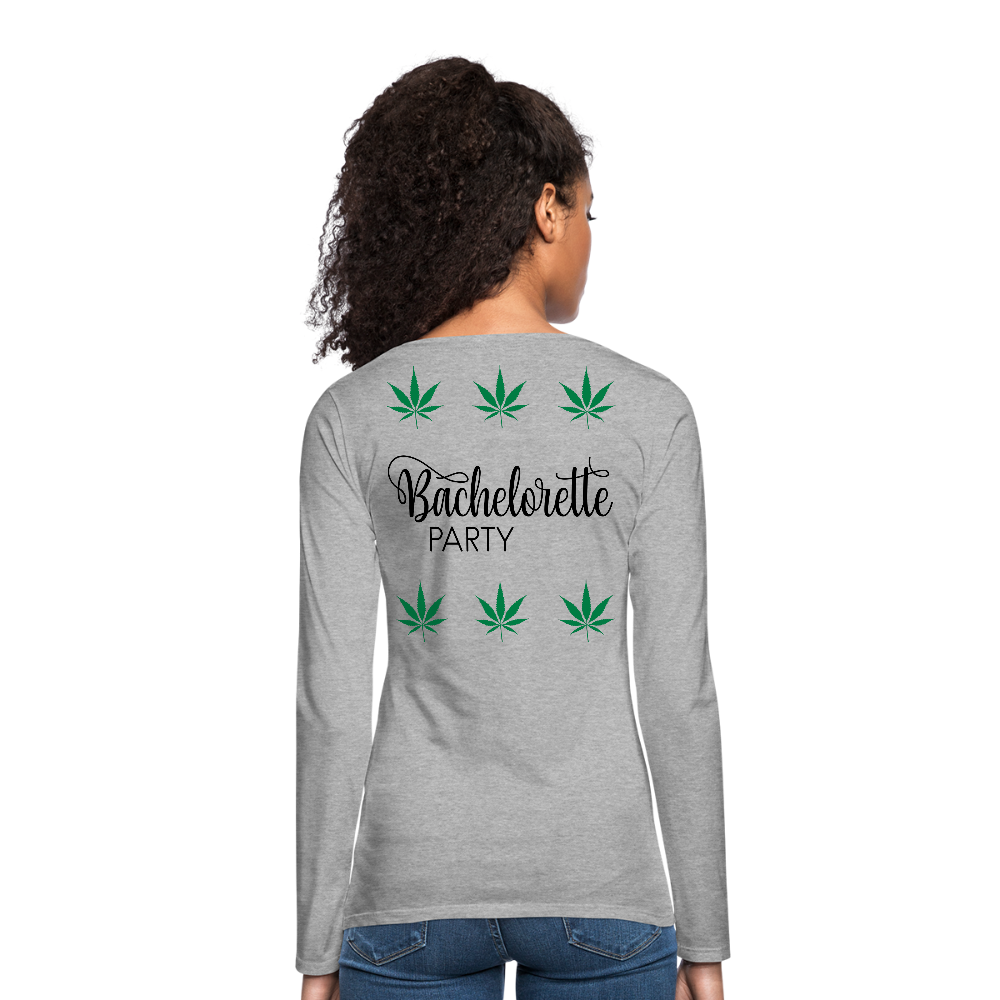 Women's Premium Long Sleeve T-Shirt - heather gray
