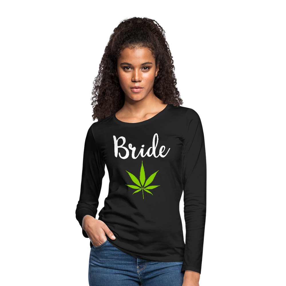 Women's Premium Long Sleeve T-Shirt - black